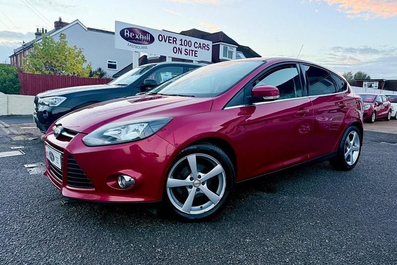 Red Used 2013 Ford Focus Zetec Hatchback | £3,999 (Expensive) - Image 1/1