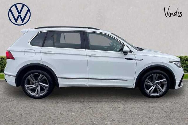 Used VW Tiguan R-line Edition 150 HP (110 kW) 2023 White SUV