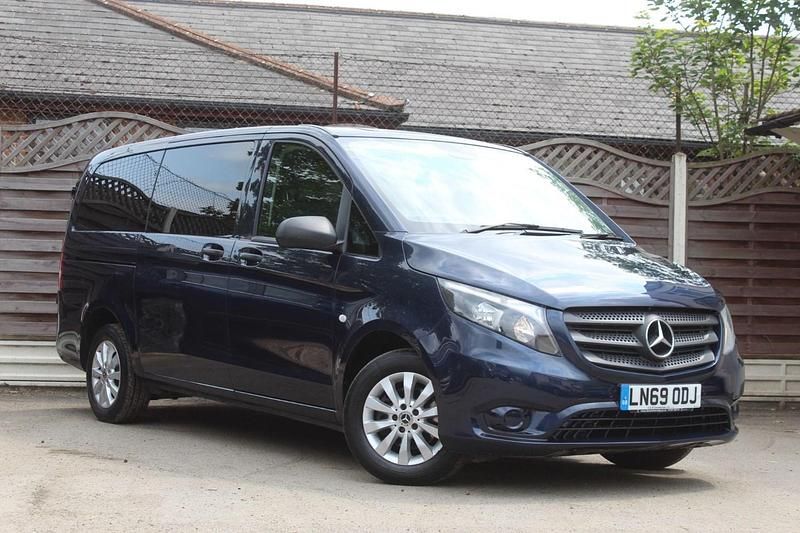 Blue Used 2019 Mercedes Vito Van | £28,790 (Expensive) - Image 1/4
