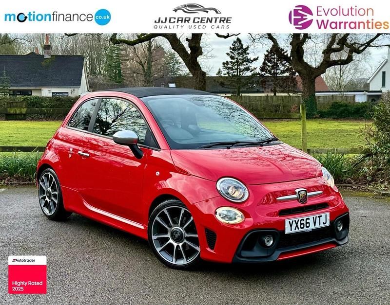 Used Abarth 595 Turismo 165 HP (121 kW) 2016 Red Cabriolet