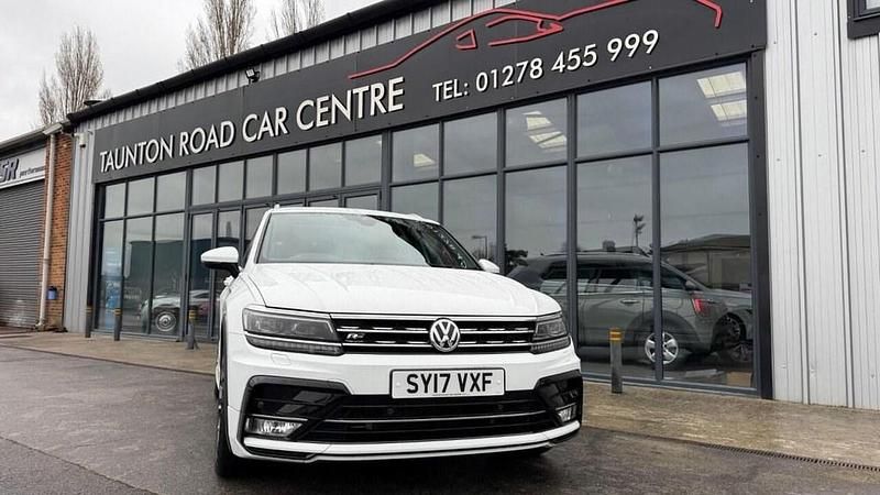 Used VW Tiguan R-line 150 HP (110 kW) 2017 White SUV