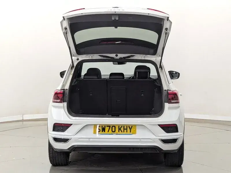 Used VW T-Roc R-line 150 HP (110 kW) 2021 White SUV