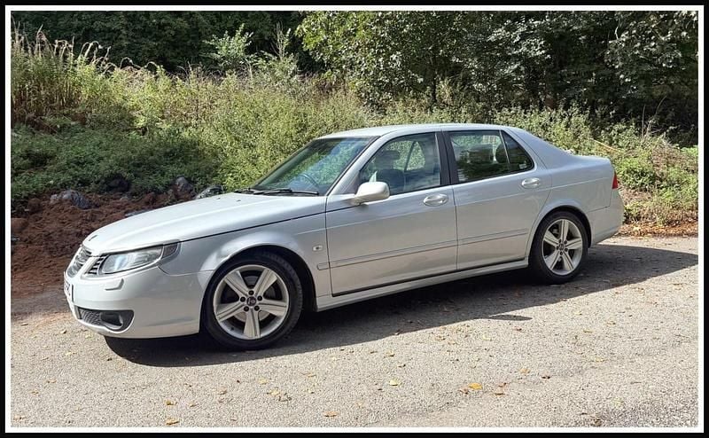 Silver Used 2009 Saab 9-5 Sedan | £2,995 (A bit pricey) - Image 1/4