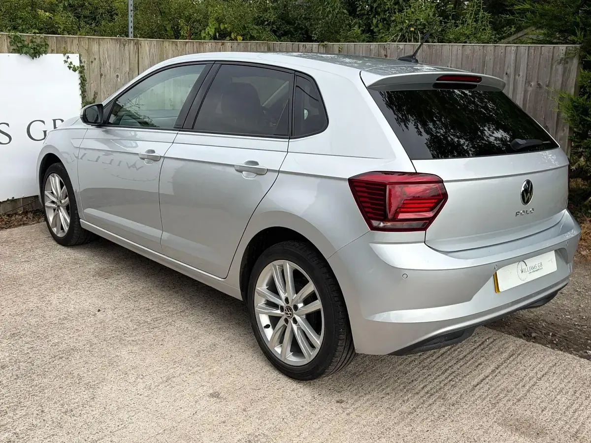Used VW Polo Match 95 HP (69 kW) 2021 Silver Hatchback