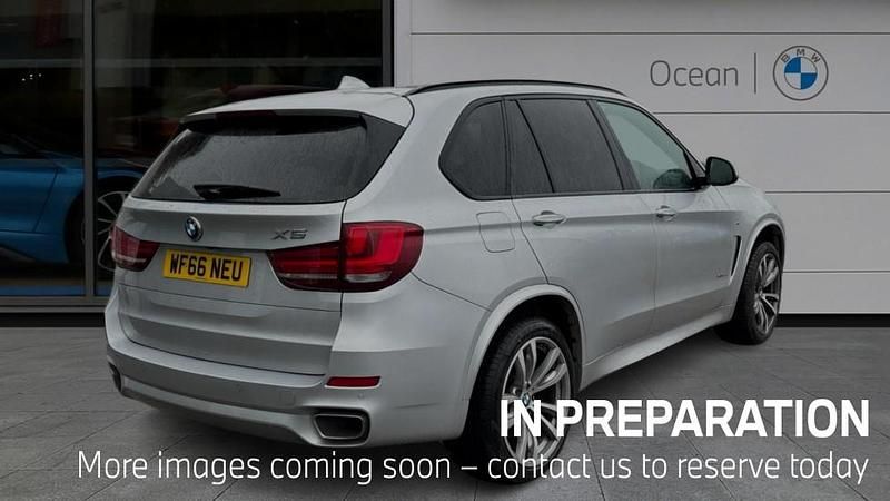 Used BMW X5 M Sport 254 HP (186 kW) 2016 Silver SUV