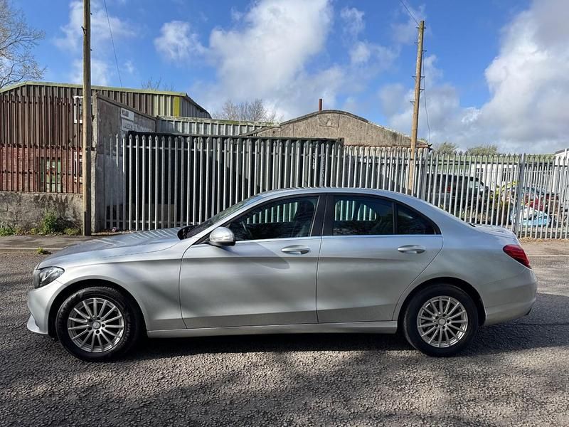Begagnad Mercedes C200 SE 2015 Silver Sedan