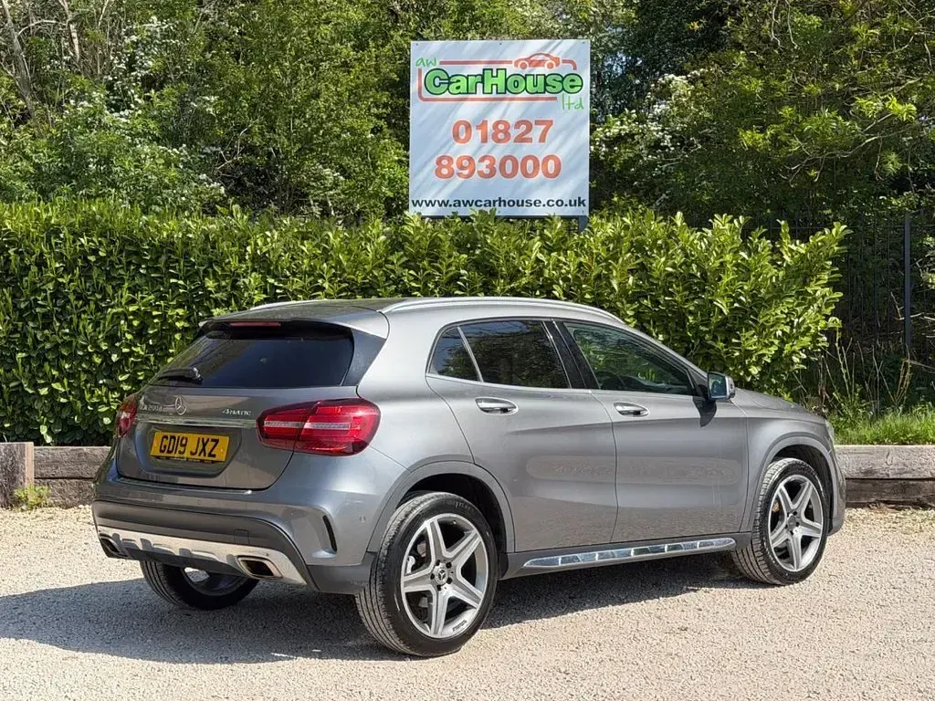 Used Mercedes GLA200 AMG line 136 HP (100 kW) 2019 Grey SUV
