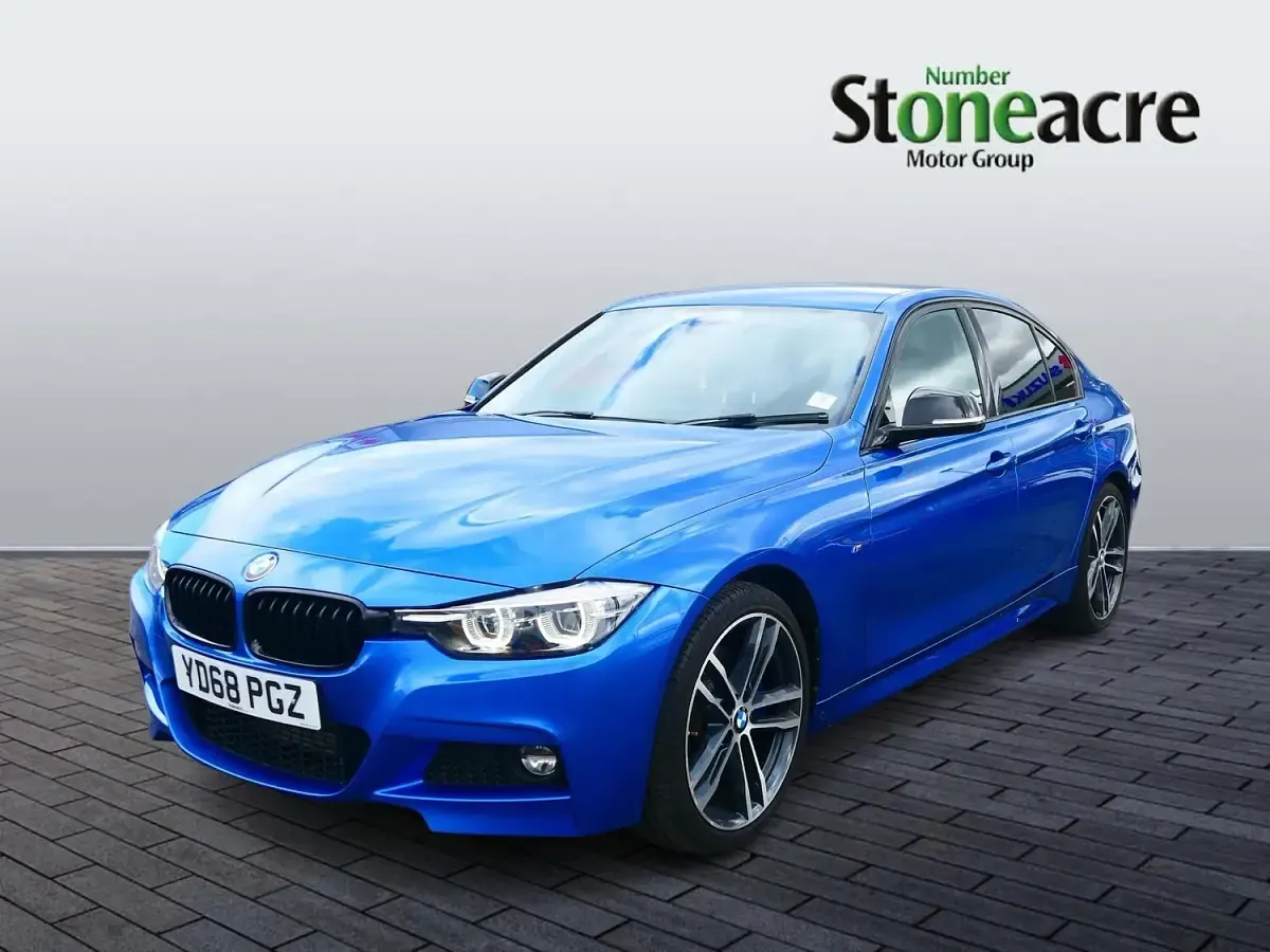 Used BMW 320 M Sport 187 HP (137 kW) 2018 Blue Sedan