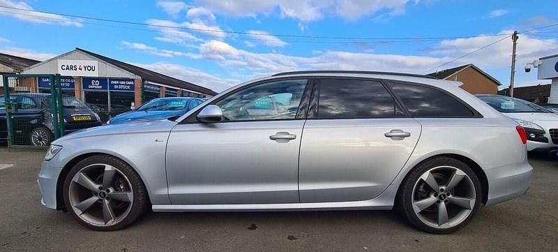 Used Audi A6 Black Edition 175 HP (128 kW) 2013 Silver Estate