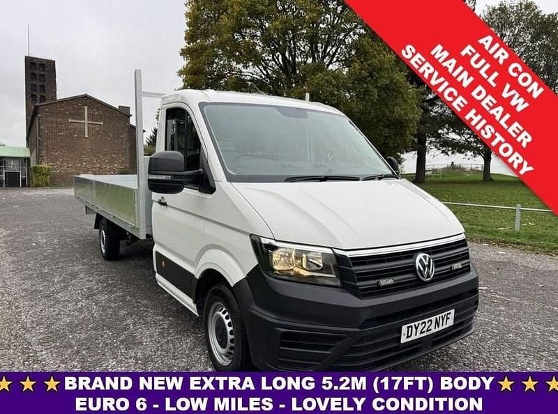 White Used 2022 VW Crafter Startline Van | £21,995 (Fair price) - Image 1/4