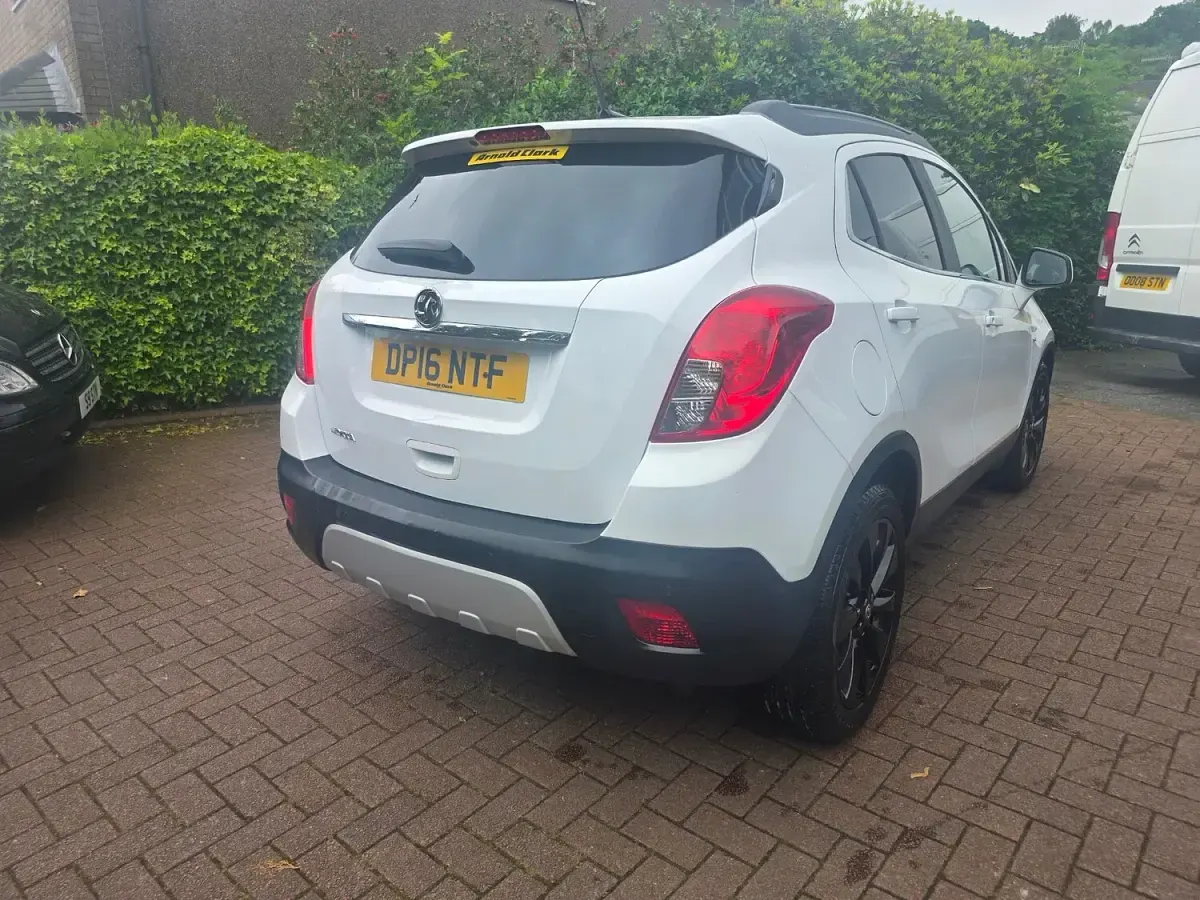 Used Vauxhall Mokka 115 HP (84 kW) 2016 White SUV