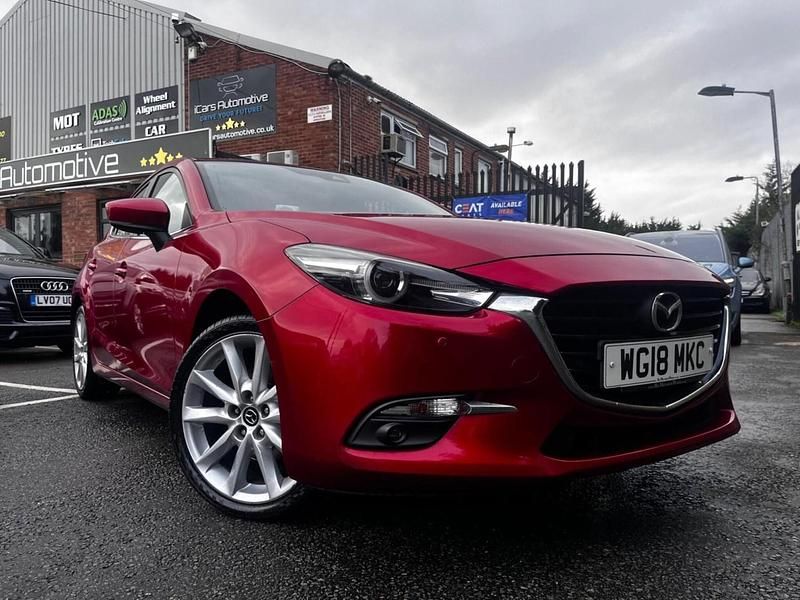 Used Mazda 3 Inclusive 2018 Red Hatchback
