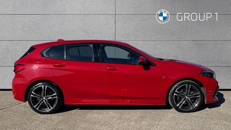 Used BMW 118 M Sport 136 HP (100 kW) 2023 Red Hatchback