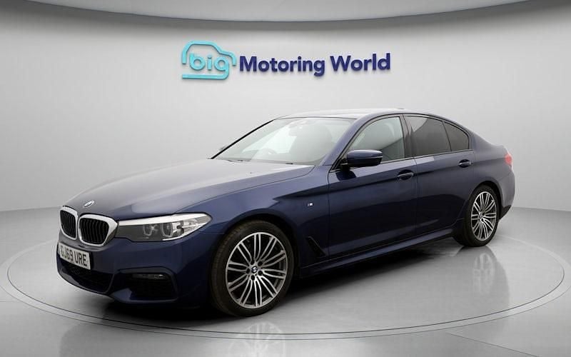 Used BMW 520 M Sport 190 HP (139 kW) 2019 Blue Sedan