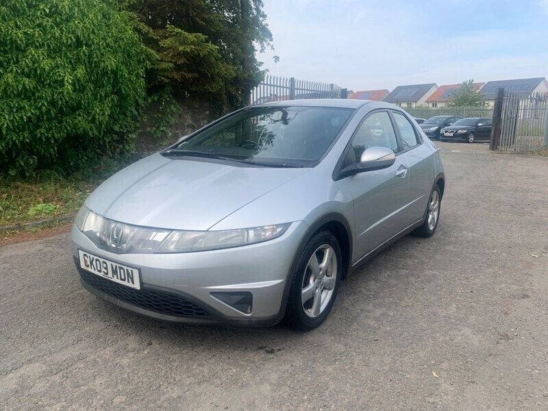 Silver Used 2009 Honda Civic SE Hatchback | £1,495 (Good price) - Image 1/4