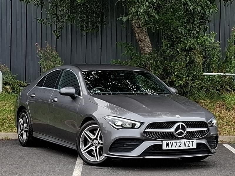 Grey Used 2022 Mercedes CLA250 AMG Line Premium Sedan | £24,998 (Good price) - Image 1/4