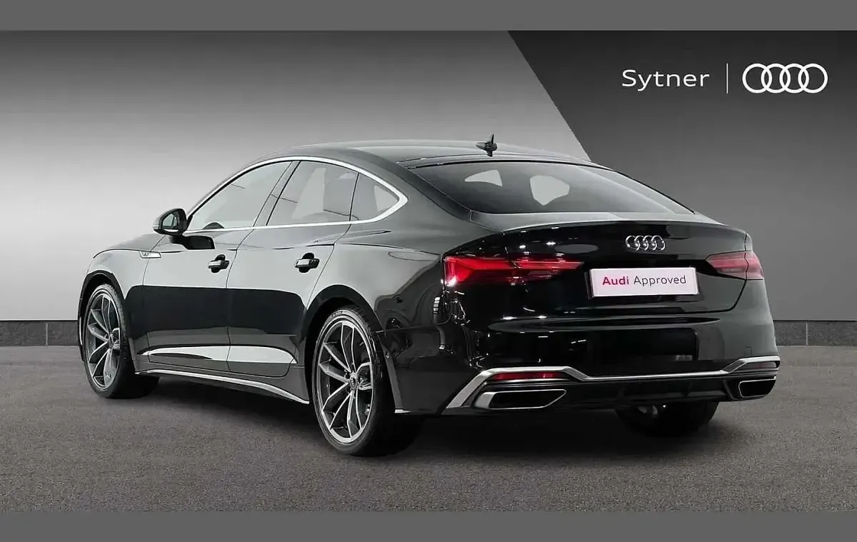 Used Audi A5 S-Line 147 HP (108 kW) 2024 Black Hatchback