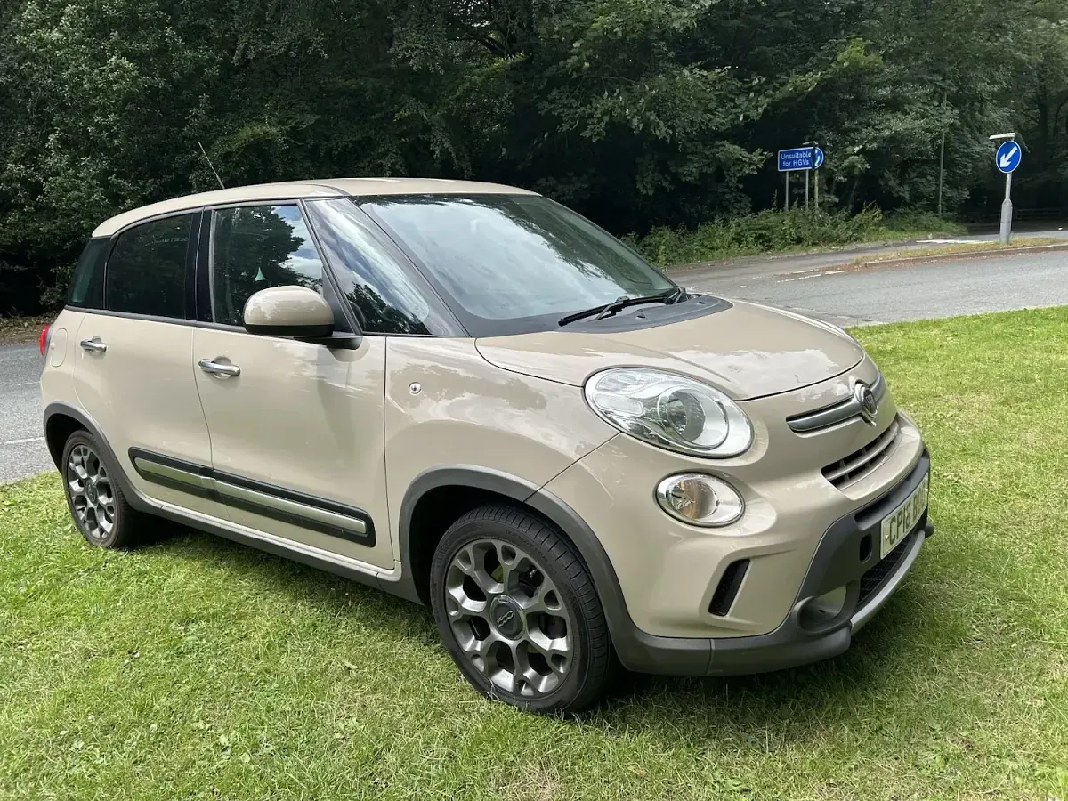 Used Fiat 500L Trekking 95 HP (69 kW) 2016 Brown MPV