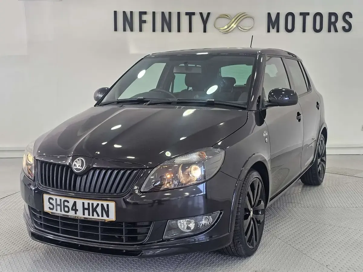 Used Skoda Fabia 105 HP (77 kW) 2014 Black Hatchback