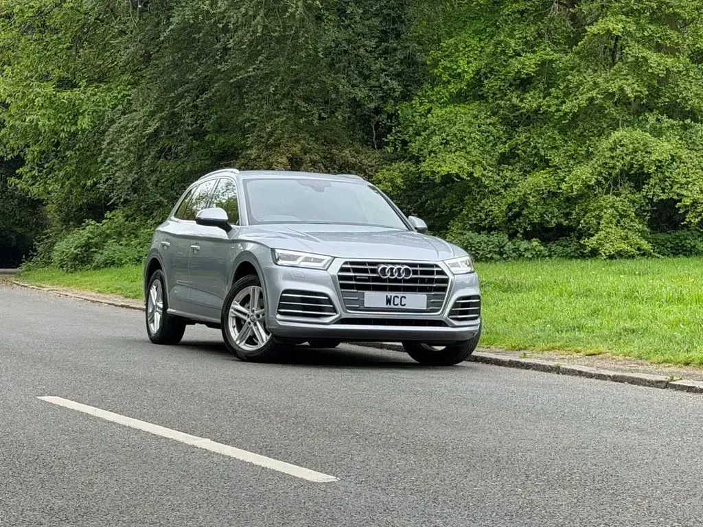 Used Audi Q5 S-Line 190 HP (139 kW) 2018 Silver SUV