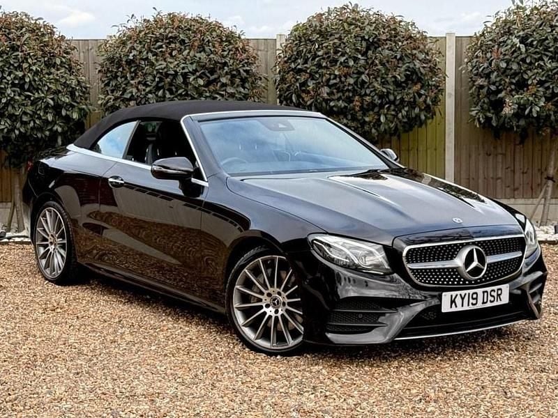 Used Mercedes E400 AMG Line Premium Plus 2019 Black Cabriolet