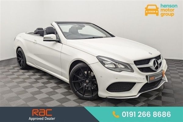 White Used 2013 Mercedes E250 AMG Cabriolet | £7,555 (Expensive) - Image 1/1