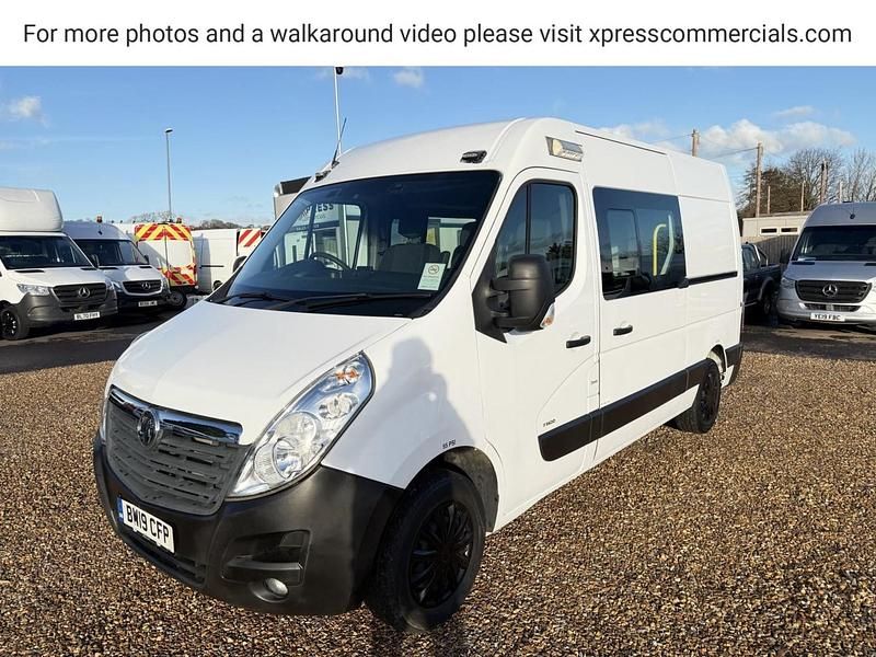 Used Vauxhall Movano 130 HP (95 kW) 2019 White MPV