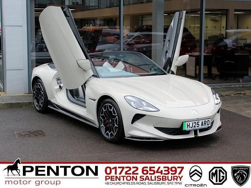 Used MG Cyberster Trophy 250 kW (340 HP) 2025 White Cabriolet