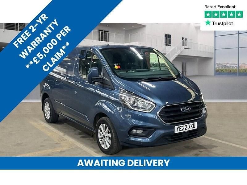 Used Ford Transit Custom Limited 130 HP (95 kW) 2022 Blue Van