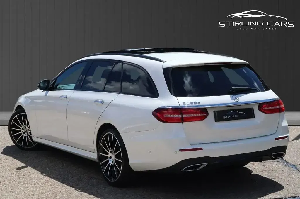 Used Mercedes E300 AMG line 245 HP (180 kW) 2020 White Estate