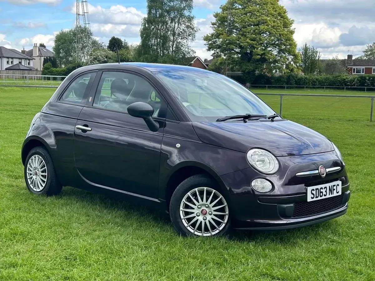 Used Fiat 500 Pop 2013 Mauve/purple Hatchback