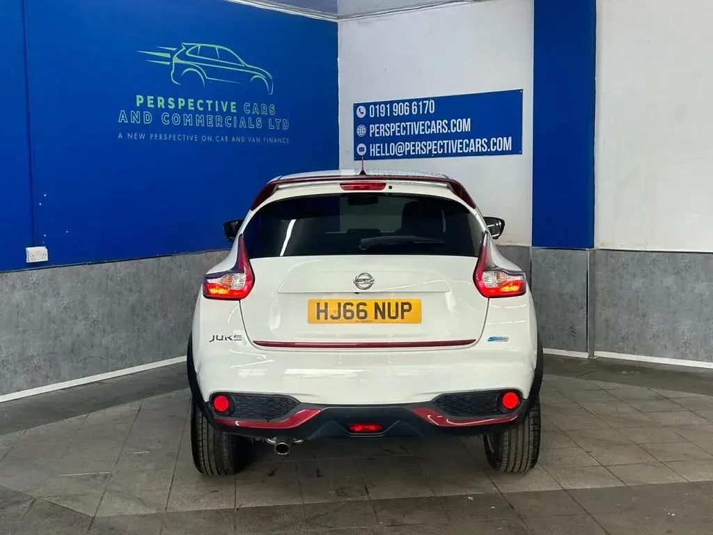 Used Nissan Juke S 110 HP (80 kW) 2016 White SUV