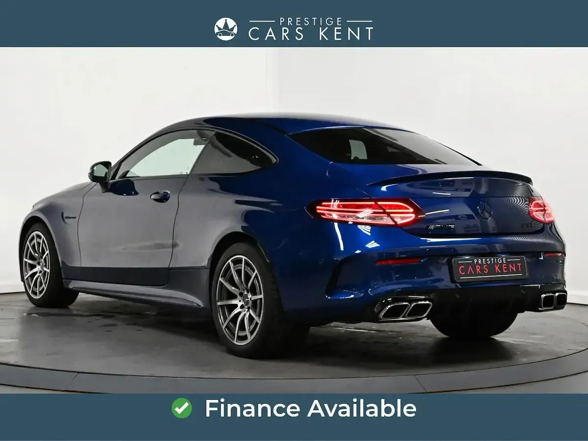 Used Mercedes C63 AMG AMG 2019 Blue Coupe