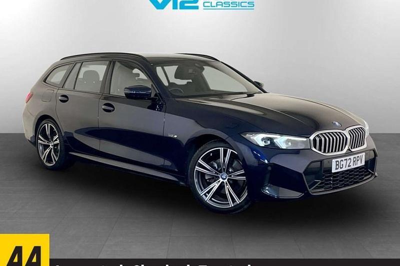 Used BMW 330e M Sport 288 HP (211 kW) 2022 Blue Estate