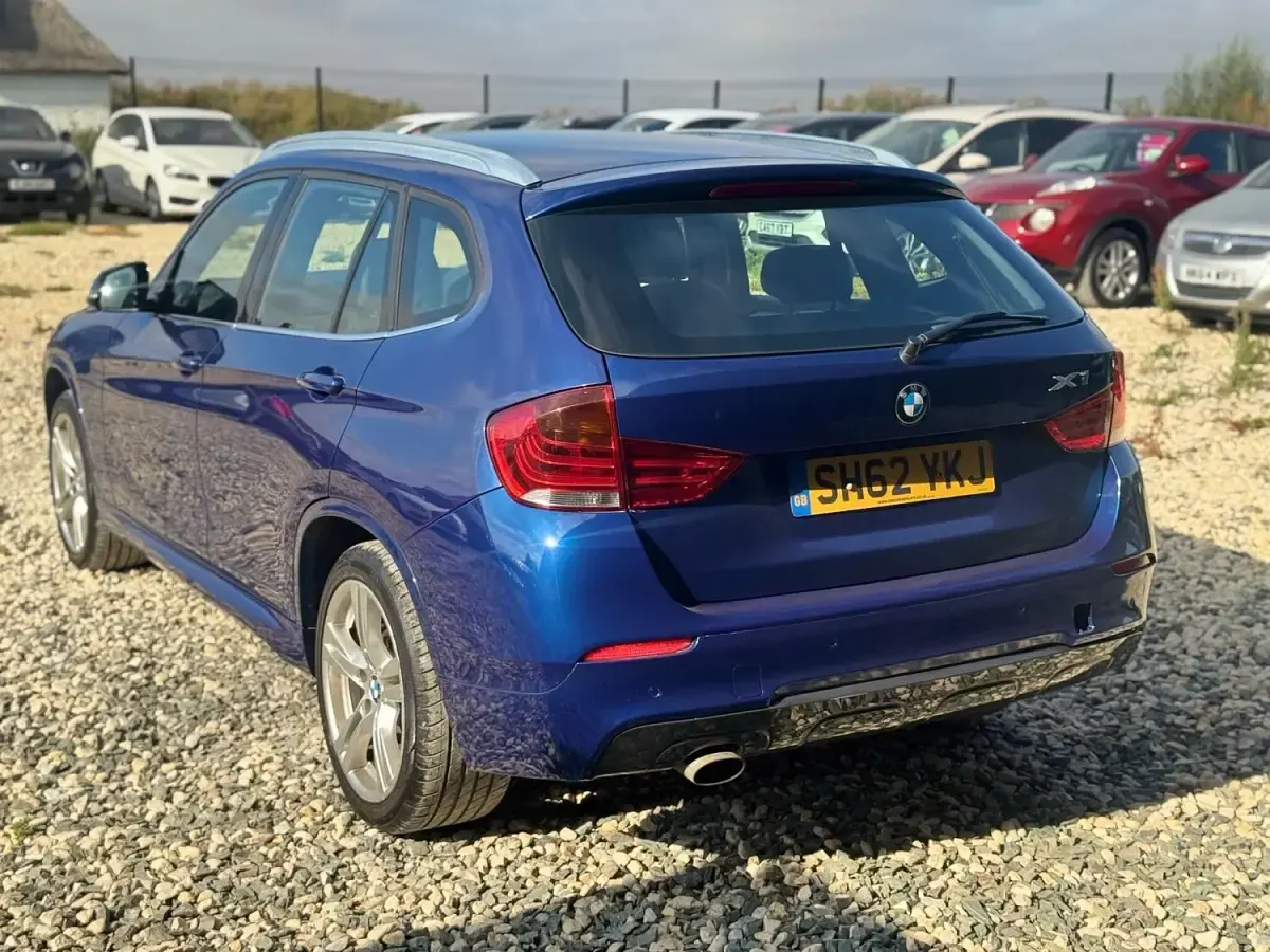 Used BMW X1 M Sport 140 HP (102 kW) 2012 Blue SUV