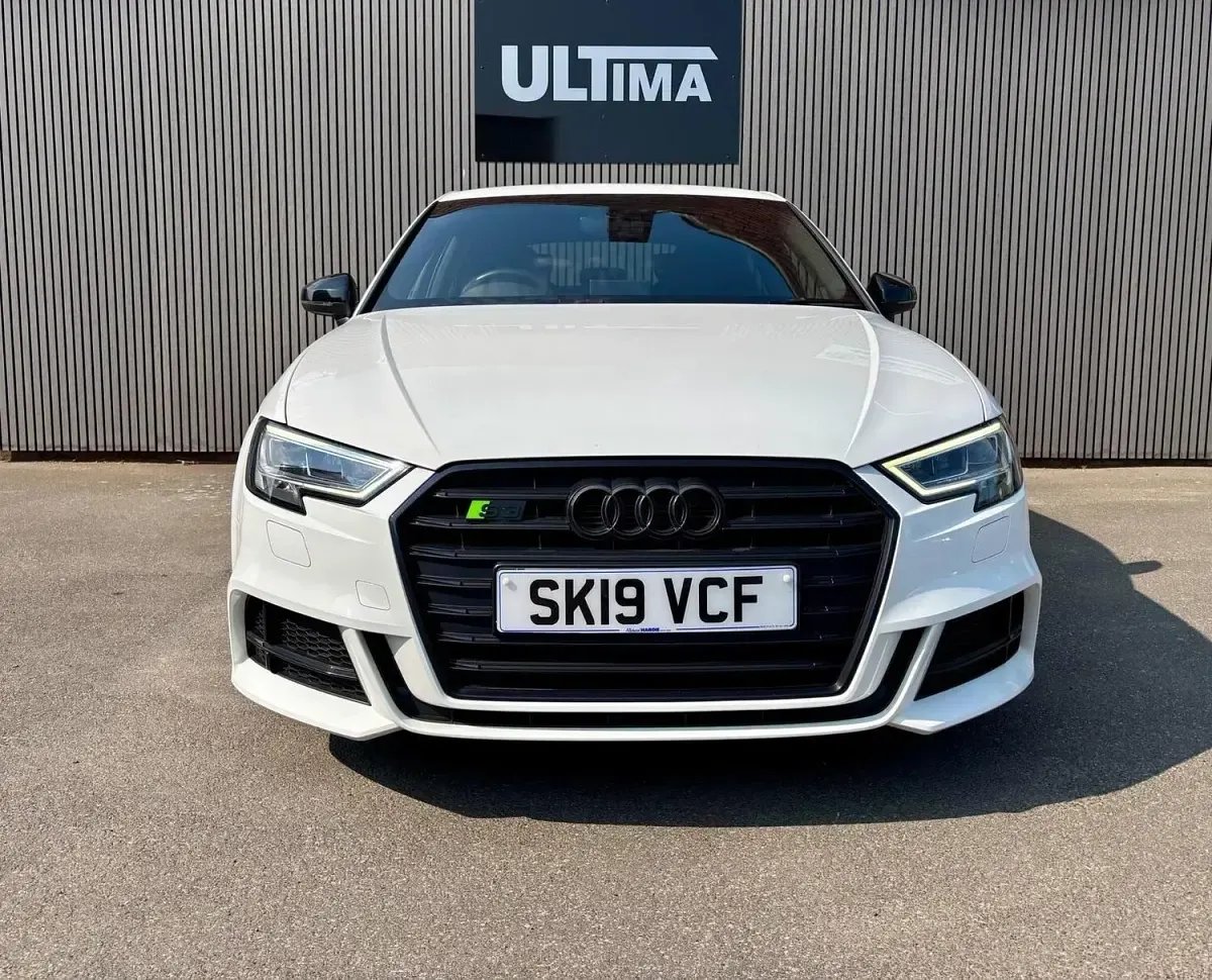 Used Audi S3 Sportback Black Edition 2019 White Hatchback