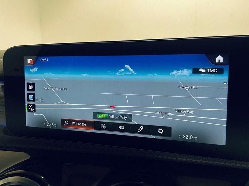 Used Mercedes A250 AMG line 218 HP (160 kW) 2021 Grey Hatchback