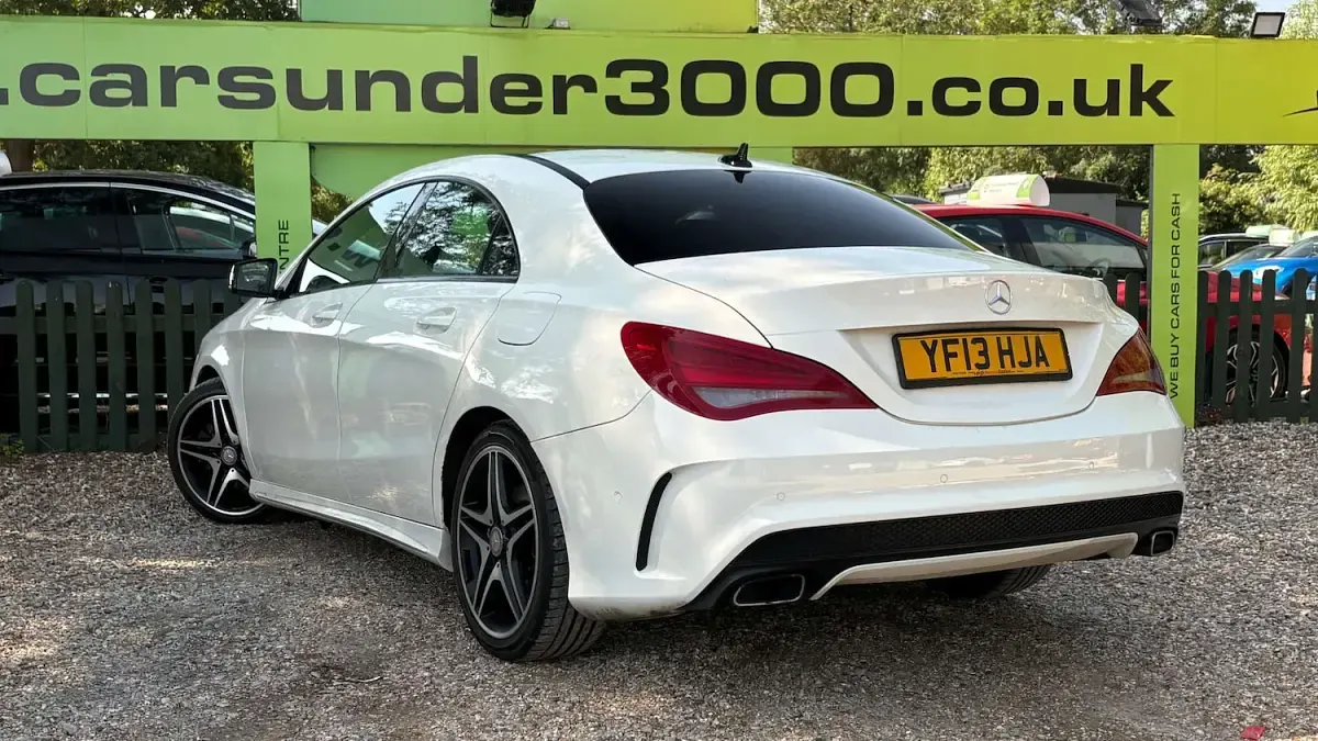 Used Mercedes CLA220 AMG 177 HP (130 kW) 2013 White Coupe