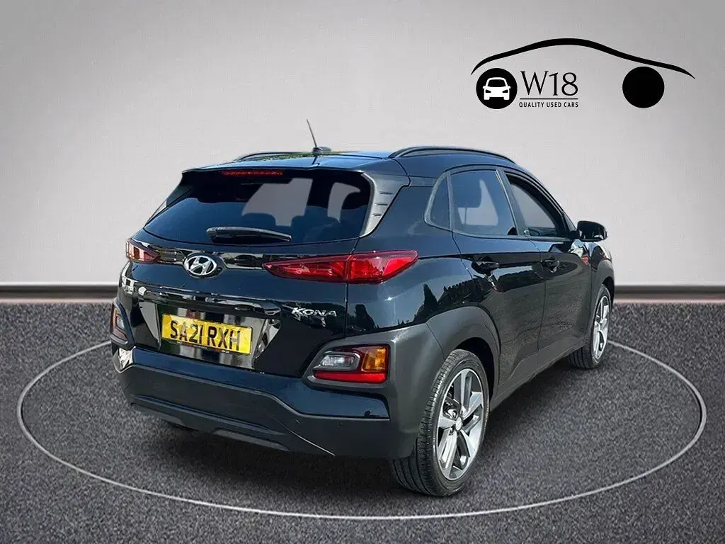 Used Hyundai Kona 120 HP (88 kW) 2021 Black SUV