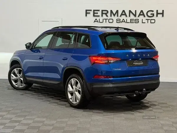 Used Skoda Kodiaq SE L 150 HP (110 kW) 2021 Blue SUV
