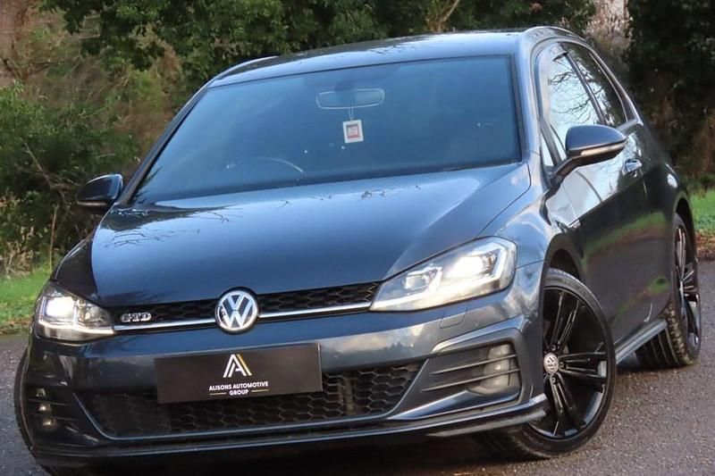 Blue Used 2018 VW Golf VII GTD Hatchback | £13,494 (Fair price) - Image 1/1
