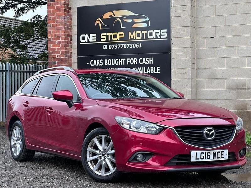 Red Used 2016 Mazda 6 Estate | £3,495 (Super price) - Image 1/4