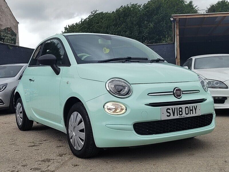 Green Used 2018 Fiat 500 Pop Hatchback | £3,650 - Image 1/4