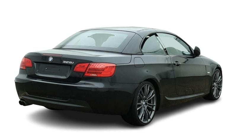 Used BMW 325 Cabriolet M Sport 2012 Black Cabriolet