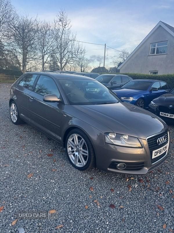 Used Audi A3 S-Line 140 HP (102 kW) 2012 Brown Hatchback