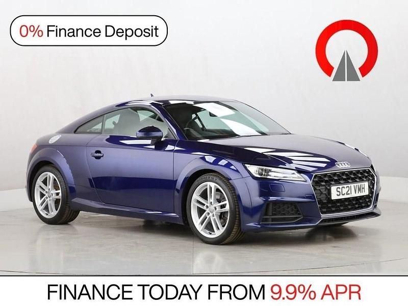 Used Audi TT Sport 197 HP (144 kW) 2021 Blue Coupe