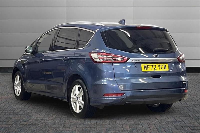 Used Ford S-MAX Titanium 190 HP (139 kW) 2022 Blue MPV