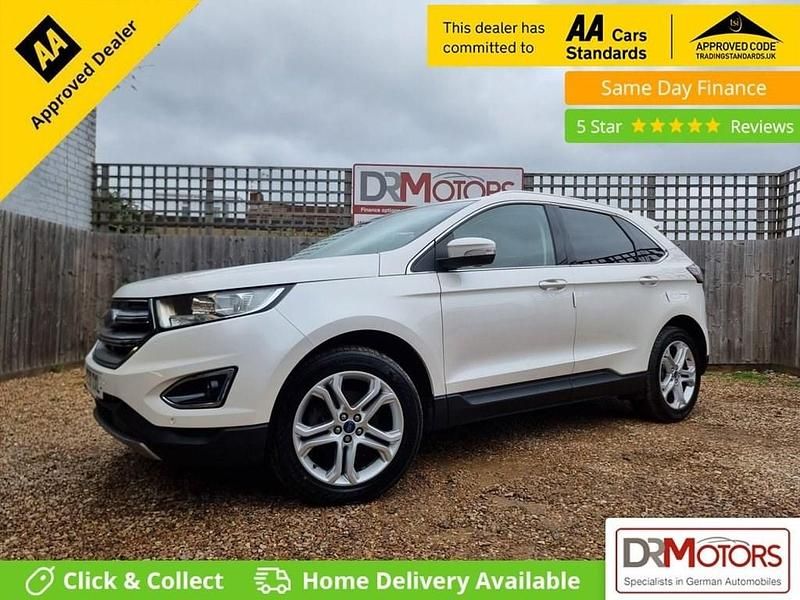 White Used 2018 Ford Edge Titanium SUV | £10,140 (Good price) - Image 1/4