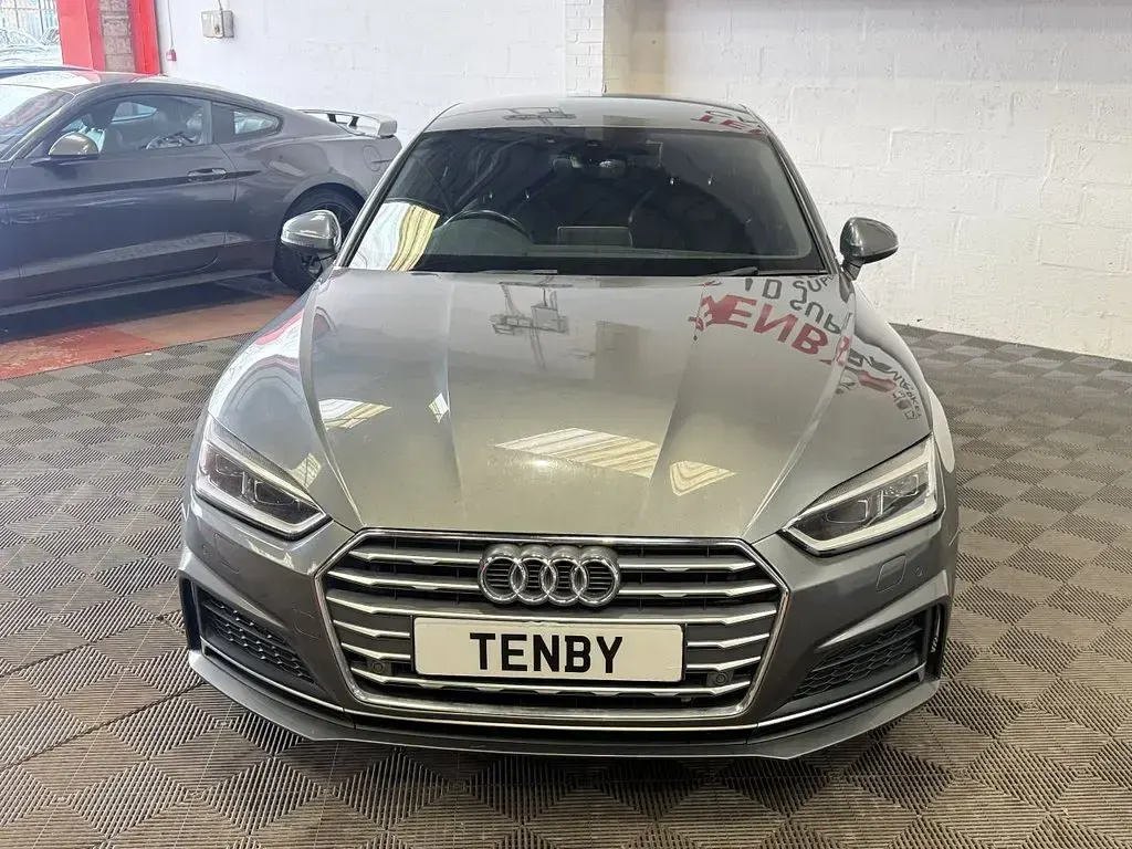 Used Audi A5 Sportback S-Line 190 HP (139 kW) 2017 Grey Hatchback
