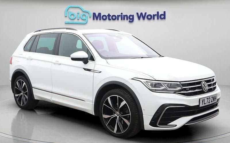 Used VW Tiguan R-line 150 HP (110 kW) 2023 White SUV